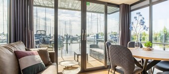 Houseboat in Volendam Marina