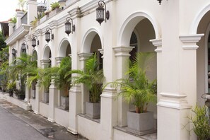 Voorkant van accommodatie