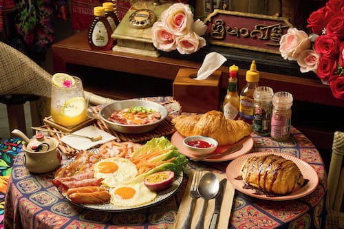 Free daily local cuisine breakfast