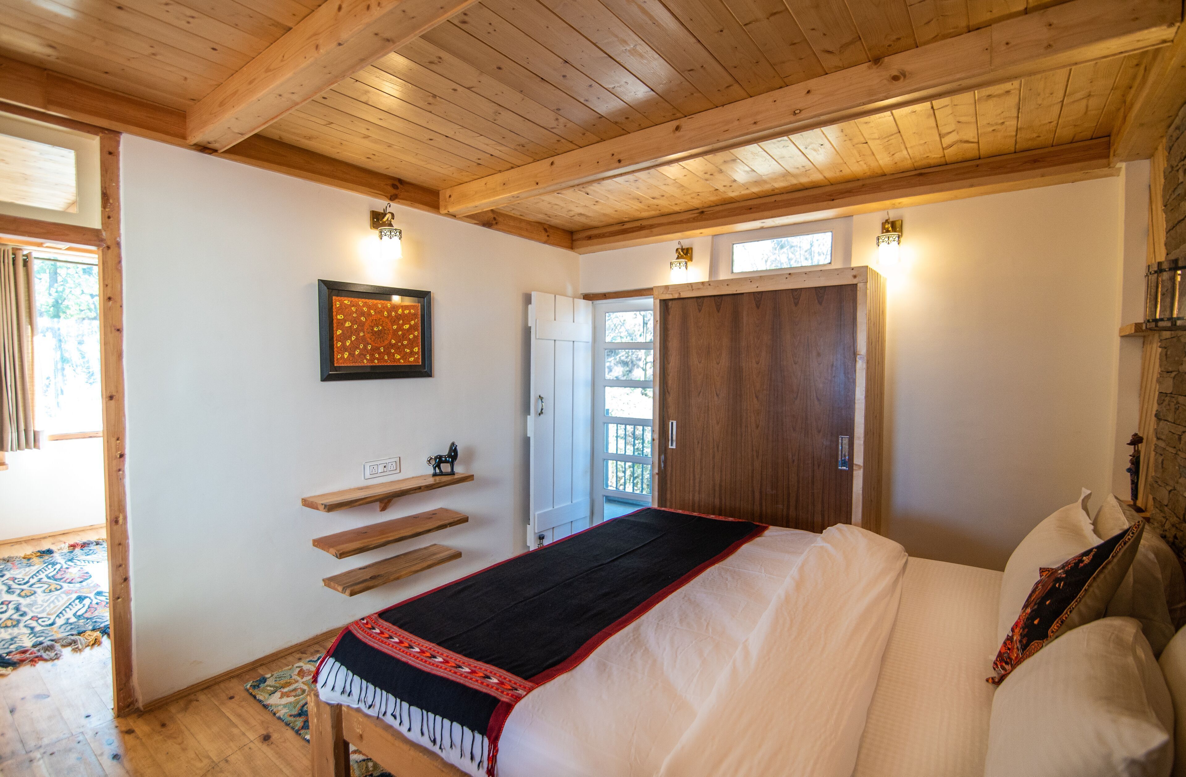 Egyptian cotton sheets, premium bedding, desk, laptop workspace