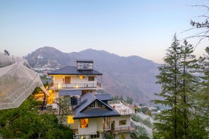 Voorkant van accommodatie