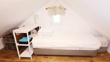 บ้านพัก | 1 ห้องนอน, ตกแต่งพิเศษโดยเฉพาะ, ผ้าปูที่นอน