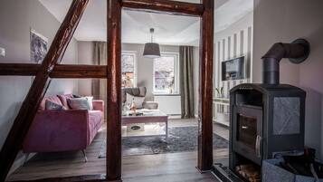 Apartemen | 1 kamar tidur dan seprai linen