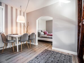 Dining - Apartment in Harz With Terrace and Fireplace (Nordharz)