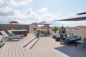 Rooftop terrace - VI SUITES (Viareggio)