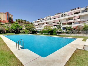 Pool - Quiet apartment between golf and sea with pool (Rincón de la Victoria)