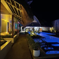 Outdoor pool, open 7:00 AM to 9:00 PM, pool umbrellas, pool loungers