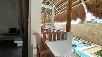 Deluxe Triple Room | Balcony view