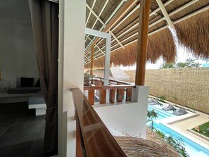 Deluxe Triple Room | Balcony view