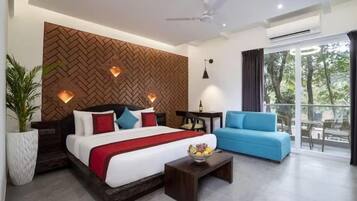 Premium-værelse | Mørklægningsgardiner, gratis Wi-Fi, sengetøj