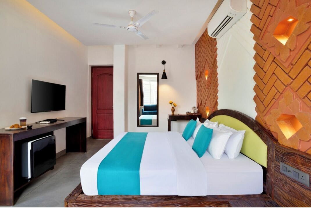 特色客房, 陽台, 泳池景觀 | 遮光布/窗簾、免費無線上網、床單