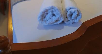 Traditional house under the castle