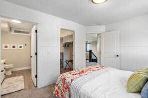 Desk, iron/ironing board, travel crib, WiFi