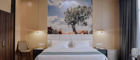 Executive Single Room | Hypo-allergenic bedding, individually decorated, individually furnished