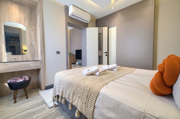 Appartement Deluxe, 1 chambre, non-fumeurs | Literie de qualité supérieure, décoration personnalisée