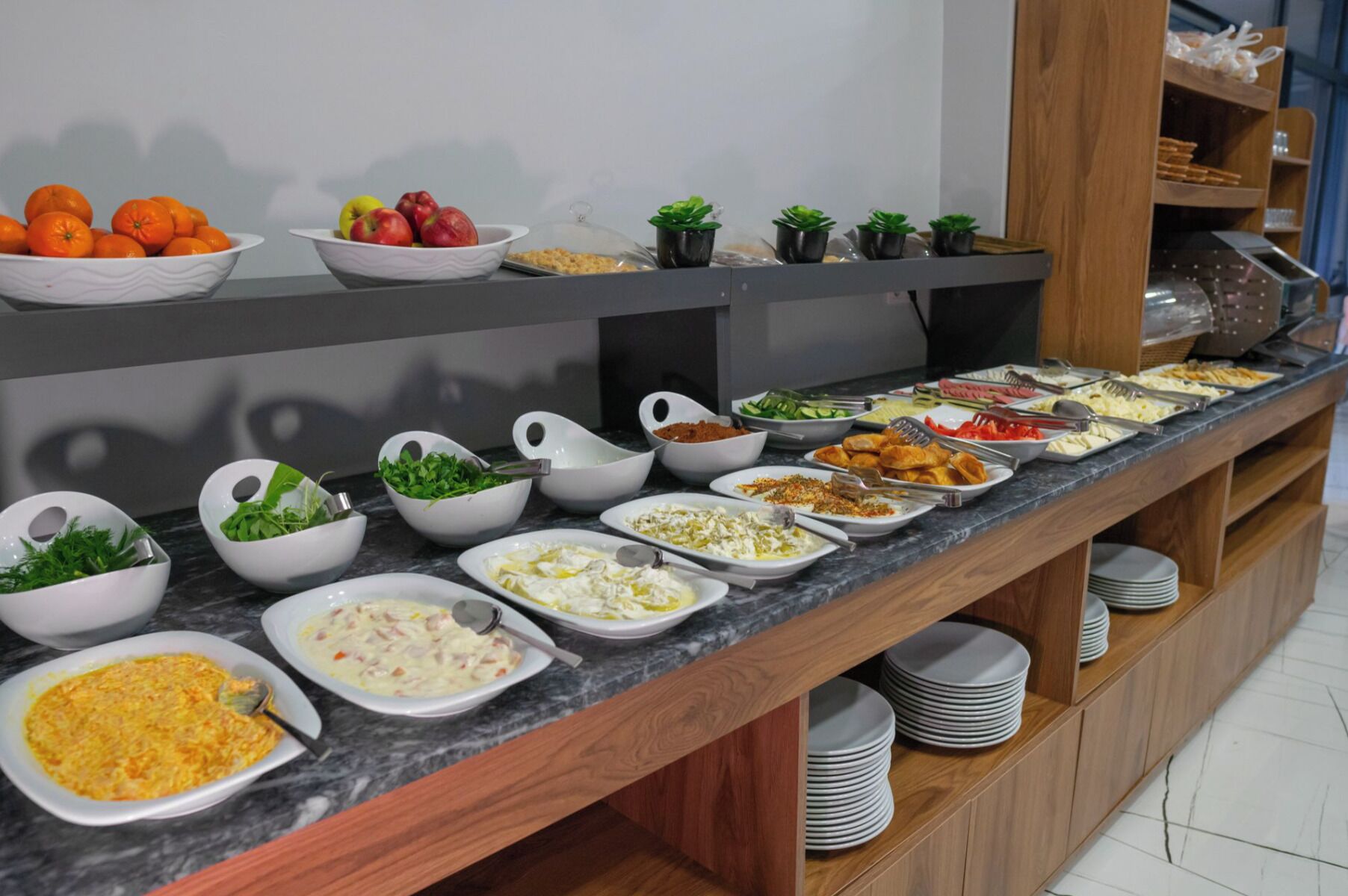 Desayuno buffet incluido todos los días 