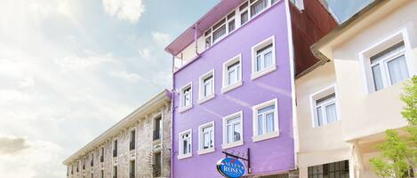 Voorkant van accommodatie