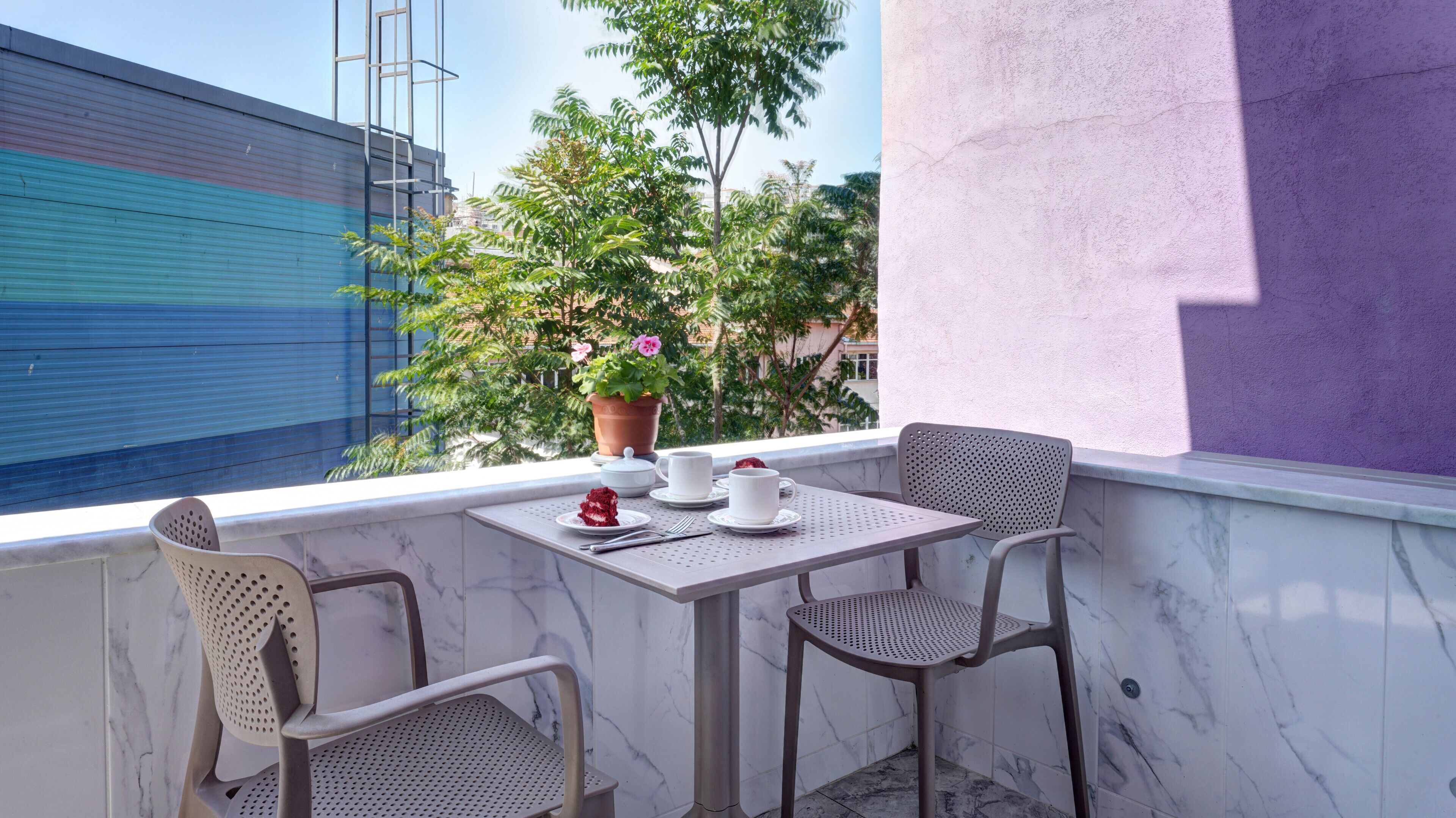 Deluxe-huoneisto | Parveke