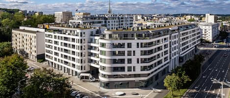 Fassade der Unterkunft