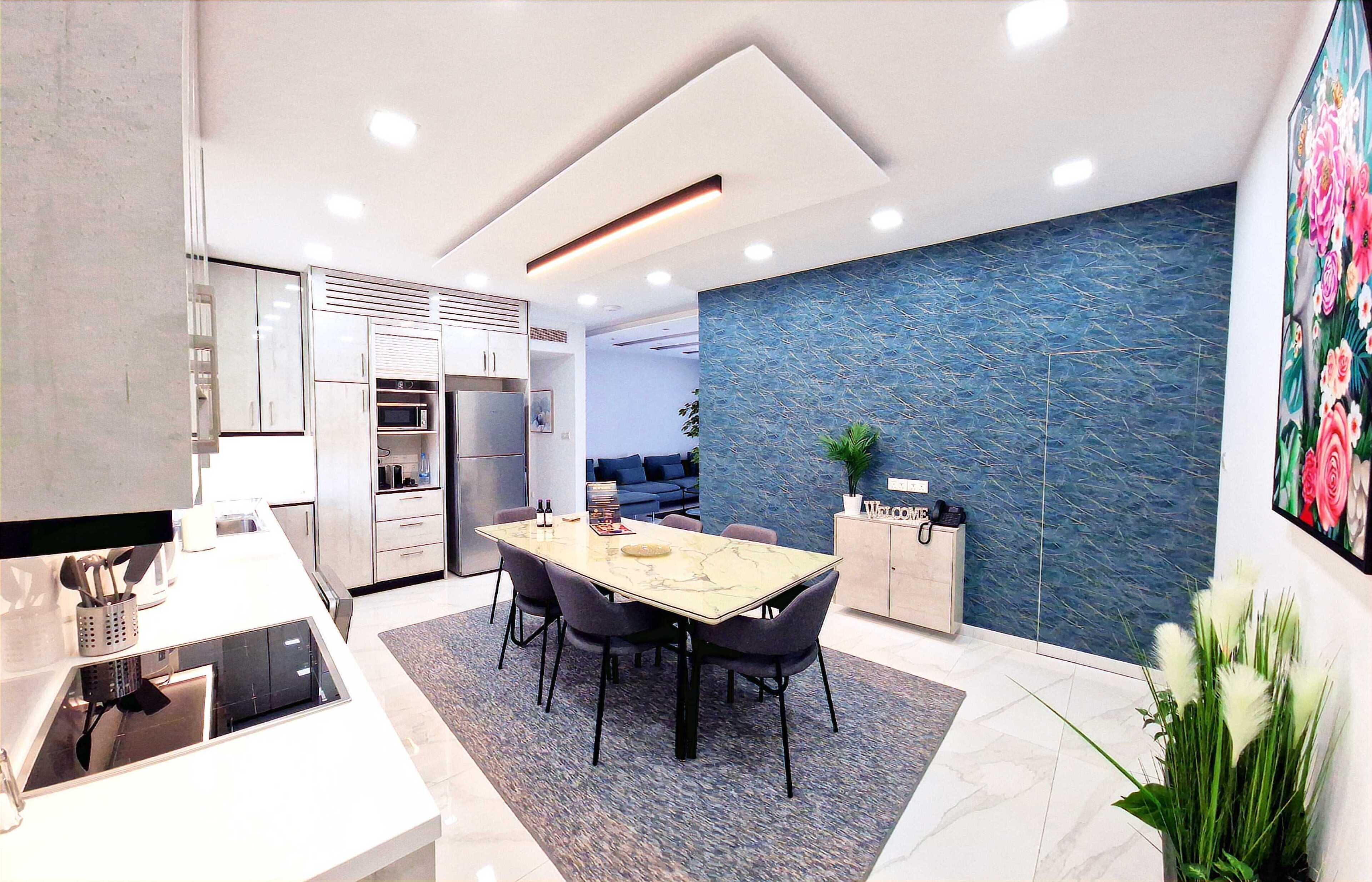 Standard Apartment | Living area | 43-inch Smart TV with satellite channels, TV