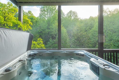 Fireside Retreat | Pet-Friendly, Hot Tub, Game Area & Fire Pit!