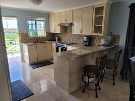 Double Room | Private kitchen | Shared fridge, microwave