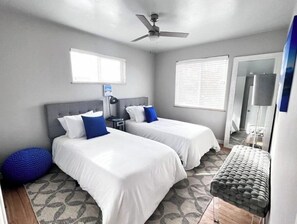 3 bedrooms, iron/ironing board, travel cot, free WiFi