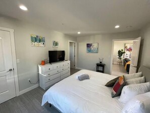 3 chambres, fer et planche Ă repasser, Wi-Fi, draps fournis