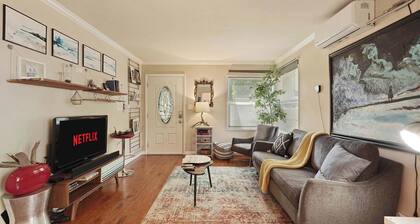 Smart, Eclectic ART HOUSE near the beat.