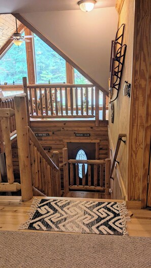 Interior - Rustic Log Cabin By Bryce Resort XL Game Room Fire Pit Pets Friendly & More (Mount Jackson)
