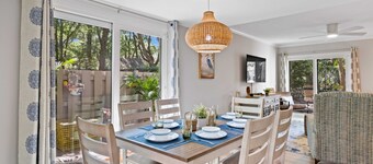 Walk to Beach • King Bed • Dog-friendly • Pool • Grill • Updated