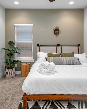 3 bedrooms, iron/ironing board, travel crib, free WiFi