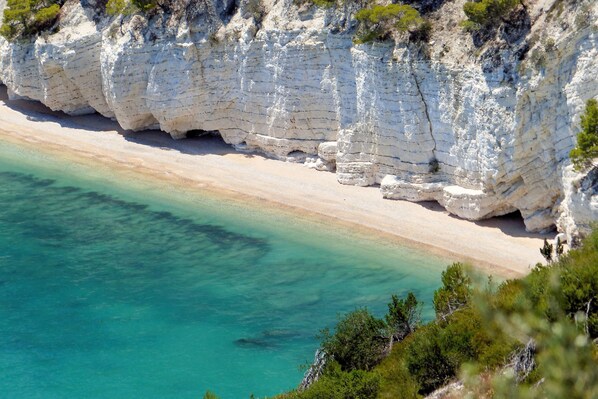 On the beach - Beautiful HOUSE just a few meters from the beach and the sea in Mattinata Gargano (Mattinata)