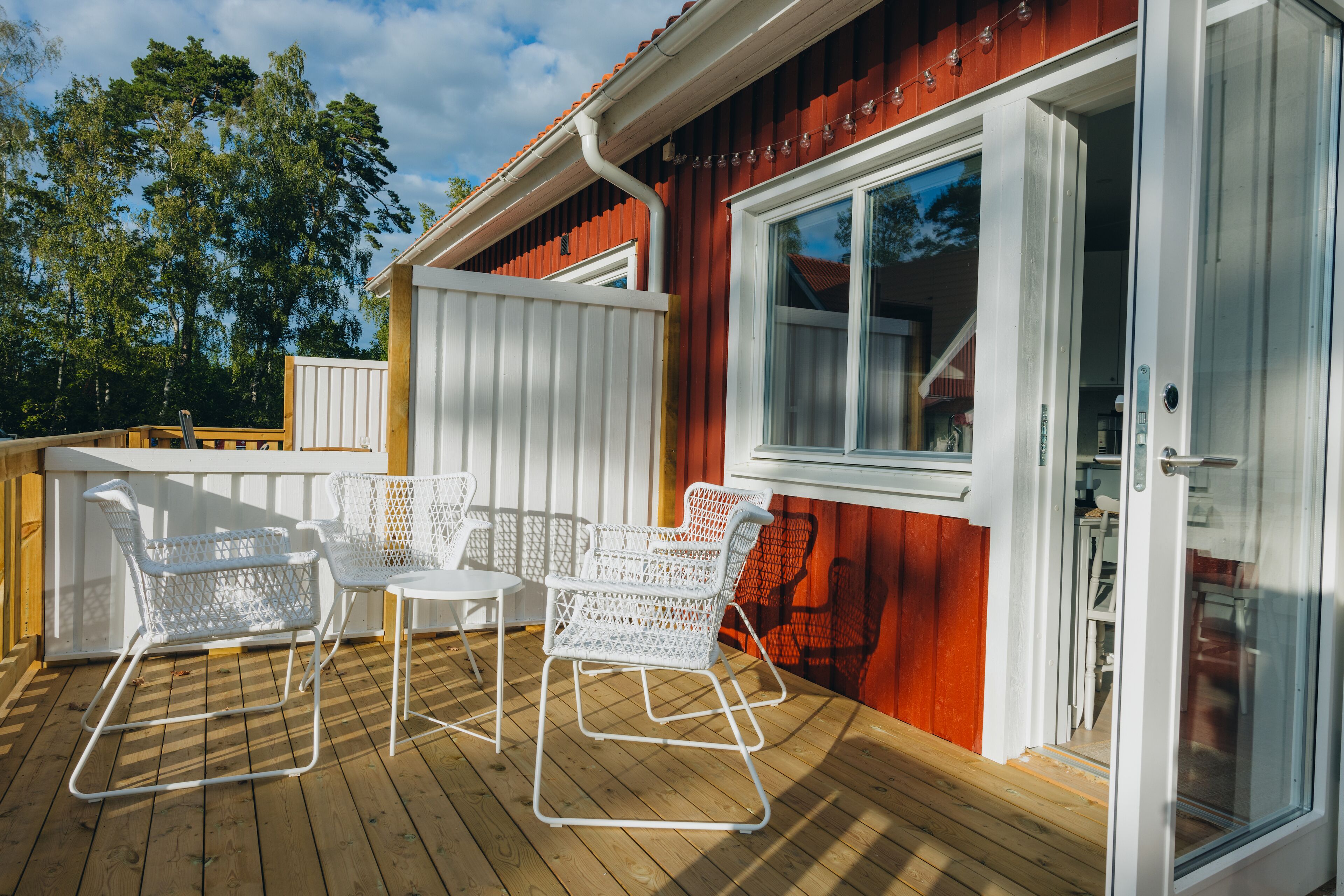 Comfort appartement, uitzicht op zee, aan de binnenplaats (Lgh 1006) | Terras