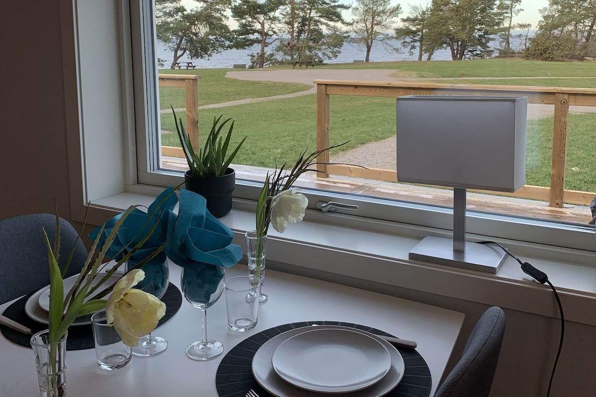 Comfort huis, toegankelijk voor mindervaliden, uitzicht op oceaan (Hus 11) | 2 slaapkamers, individueel gedecoreerd, individueel gemeubileerd