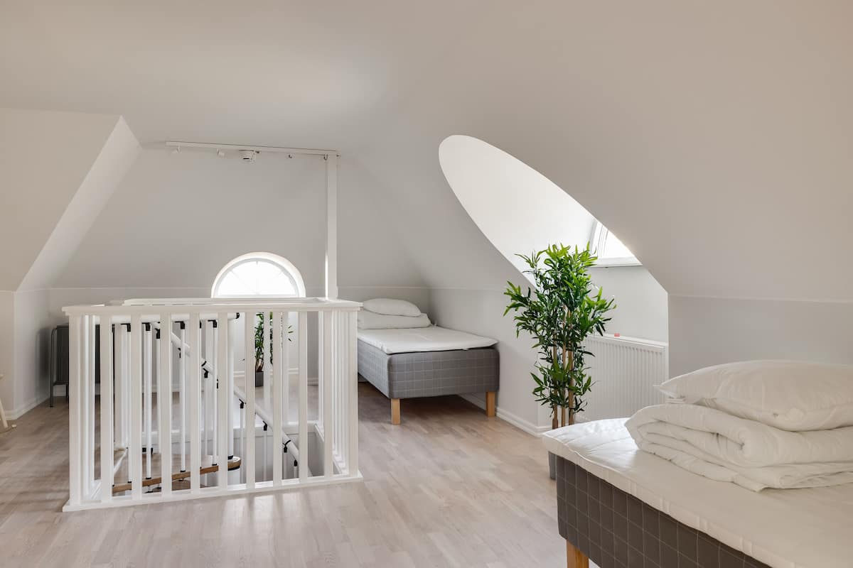 Familie appartement, uitzicht op binnenplaats, aan de binnenplaats (Lgh 1101) | 2 slaapkamers, individueel gedecoreerd, individueel gemeubileerd