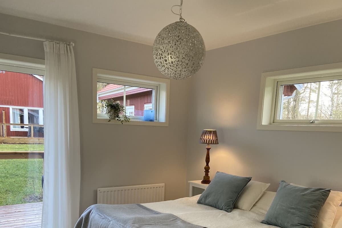 Comfort huis, toegankelijk voor mindervaliden, uitzicht op oceaan (Parhus 3) | 2 slaapkamers, individueel gedecoreerd, individueel gemeubileerd