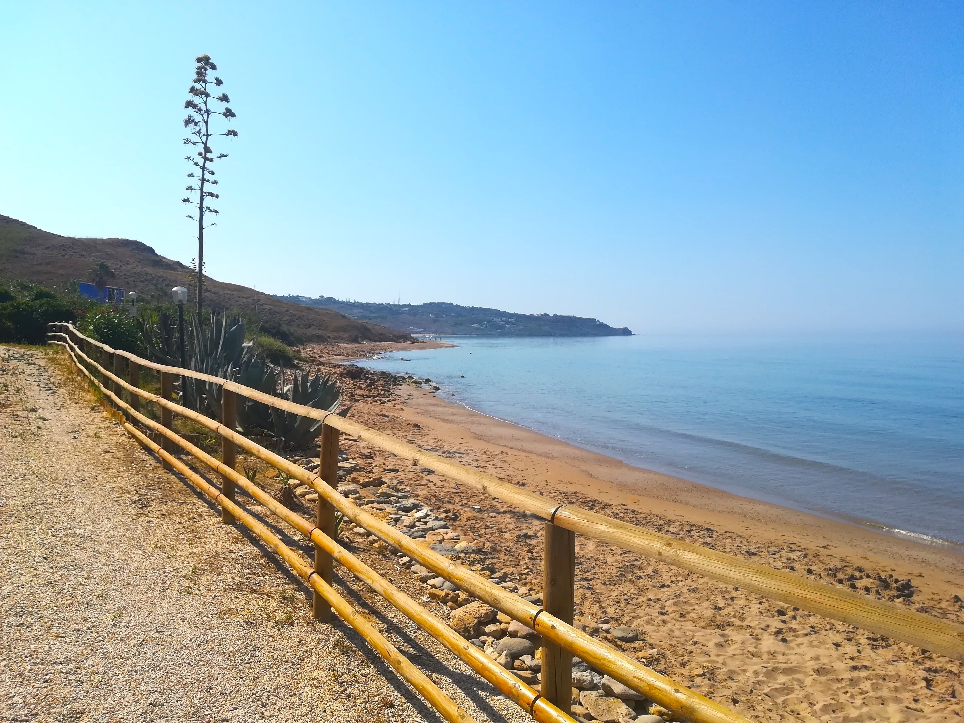 Am Strand, Liegestühle, Strandtücher