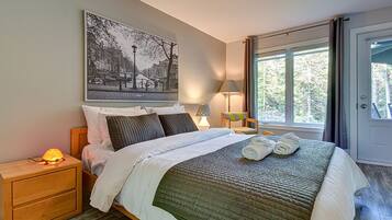 2 多间卧室、办公桌、熨斗/熨衣板、免费 WiFi