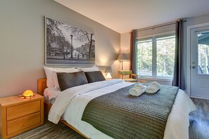 2 dormitorios, escritorio, tabla de planchar con plancha y wifi gratis