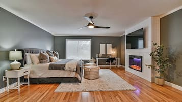 6 slaapkamers, een strijkplank/strijkijzer, wifi, beddengoed