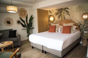 Estudio clásico | Ropa de cama de alta calidad, caja fuerte, wifi gratis y ropa de cama