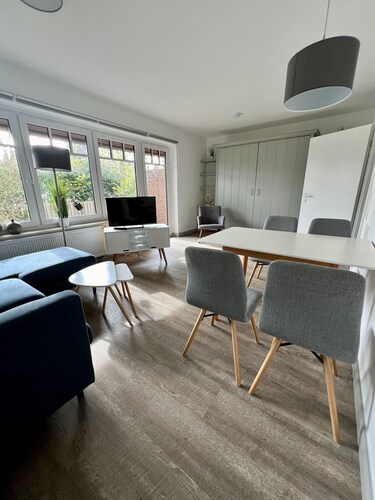 First floor apartment "Strandhafer" between village and bath 