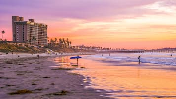 Ligstoelen, strandlakens