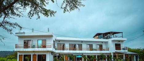 Façade de l’hébergement