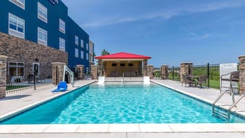 Seasonal outdoor pool