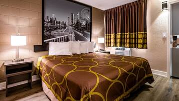 Free WiFi, bed sheets