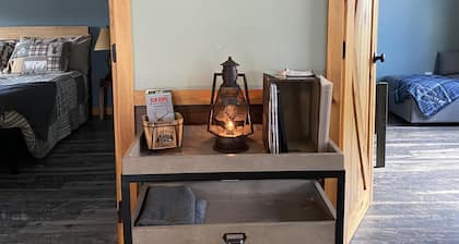 2 Bedrooms with a King Bed, 1 Bath across from the Visitor Center