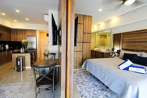 1 habitación, caja de seguridad en la habitación y wifi gratis