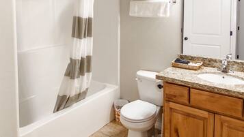 Shower, towels